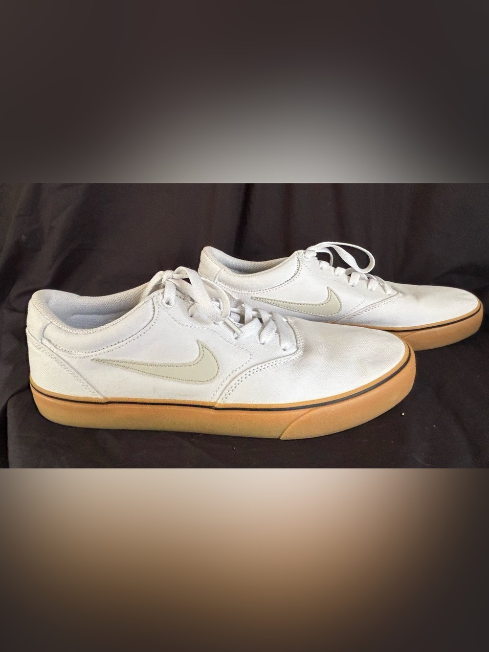 New Nike SN Chon Camvas White Shoe size 10.5
